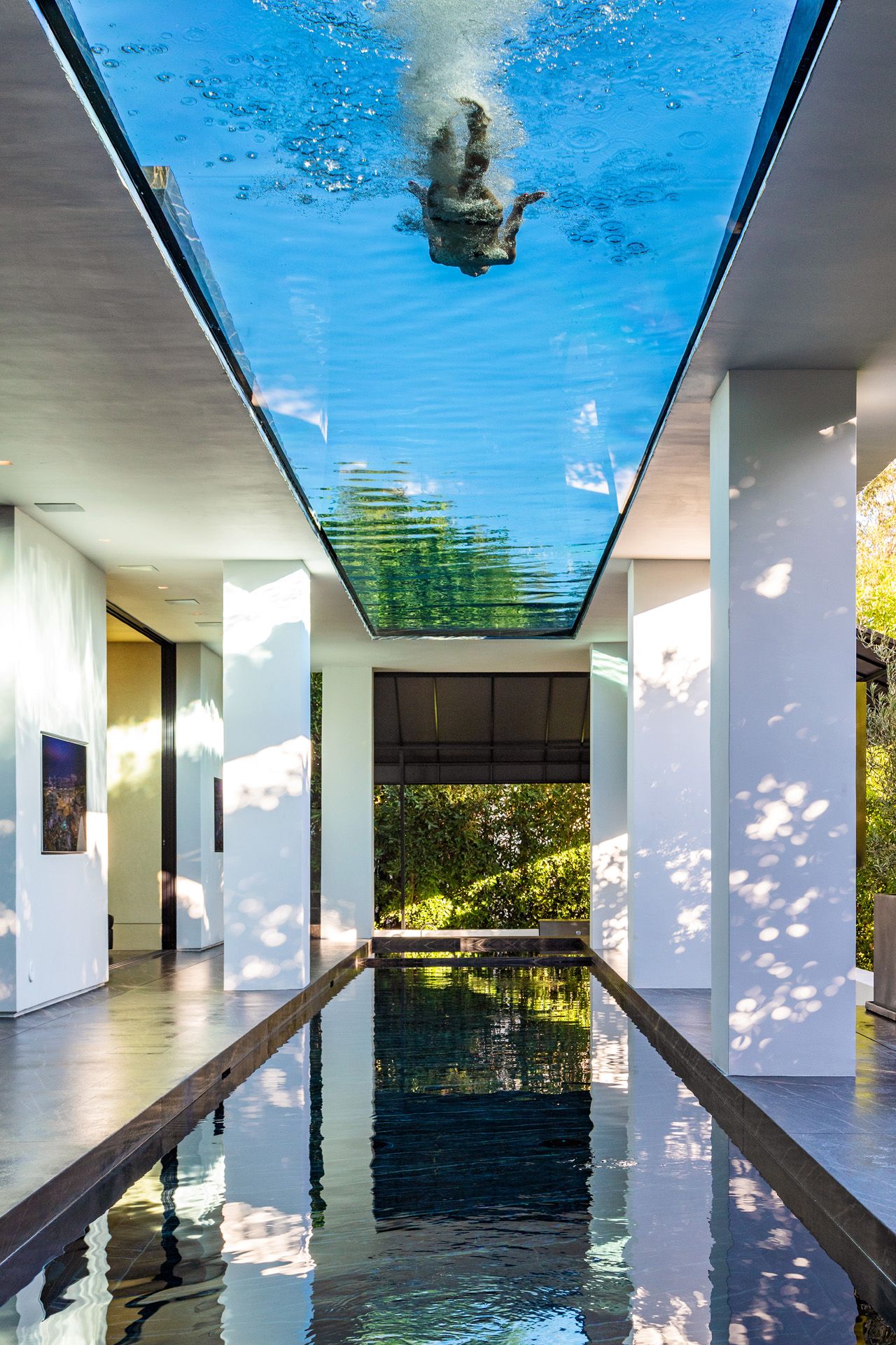 Glass Swimming Pool